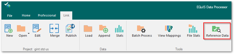 EDP_Link-Ribbon-Reference-Data-Loaded
